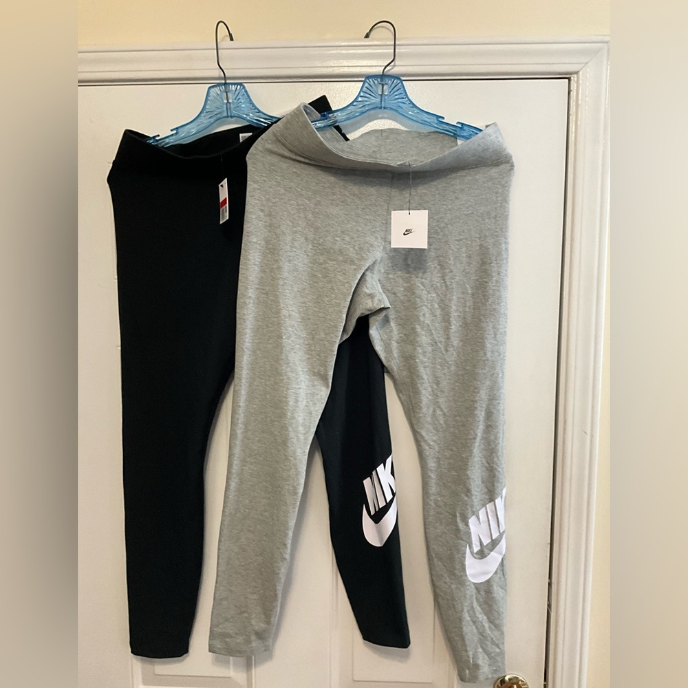 NWT ~ Two Pairs Nike Leggings Sz. L